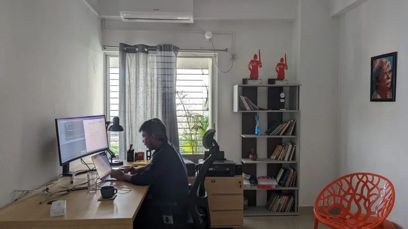 Technext co-founder working at sylhet office