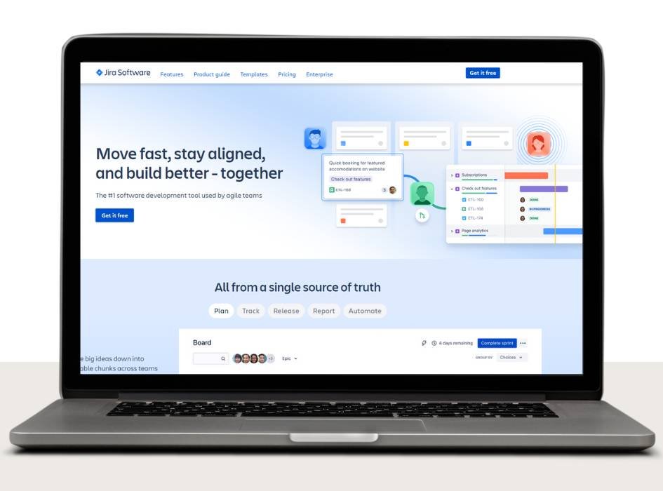 Jira software for startup project management