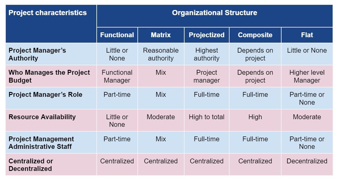 Guide to Ideal Project Management Organizational Structure