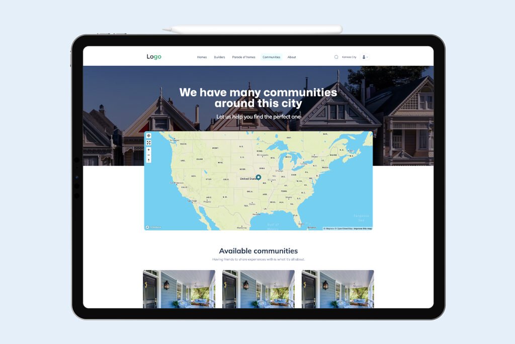 Location based search real estate