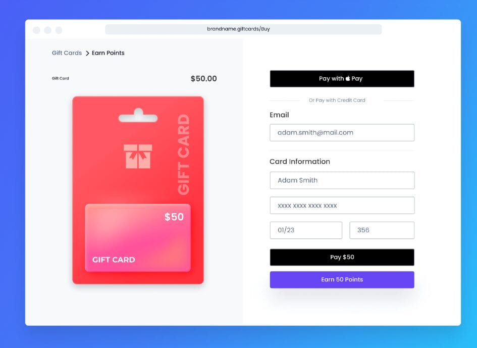 gift card shopify app