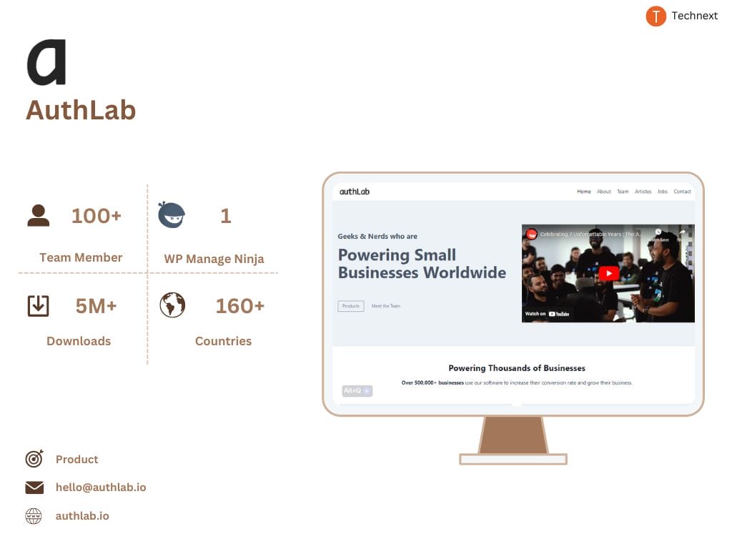 AuthLab, Top Software Companies in Sylhet