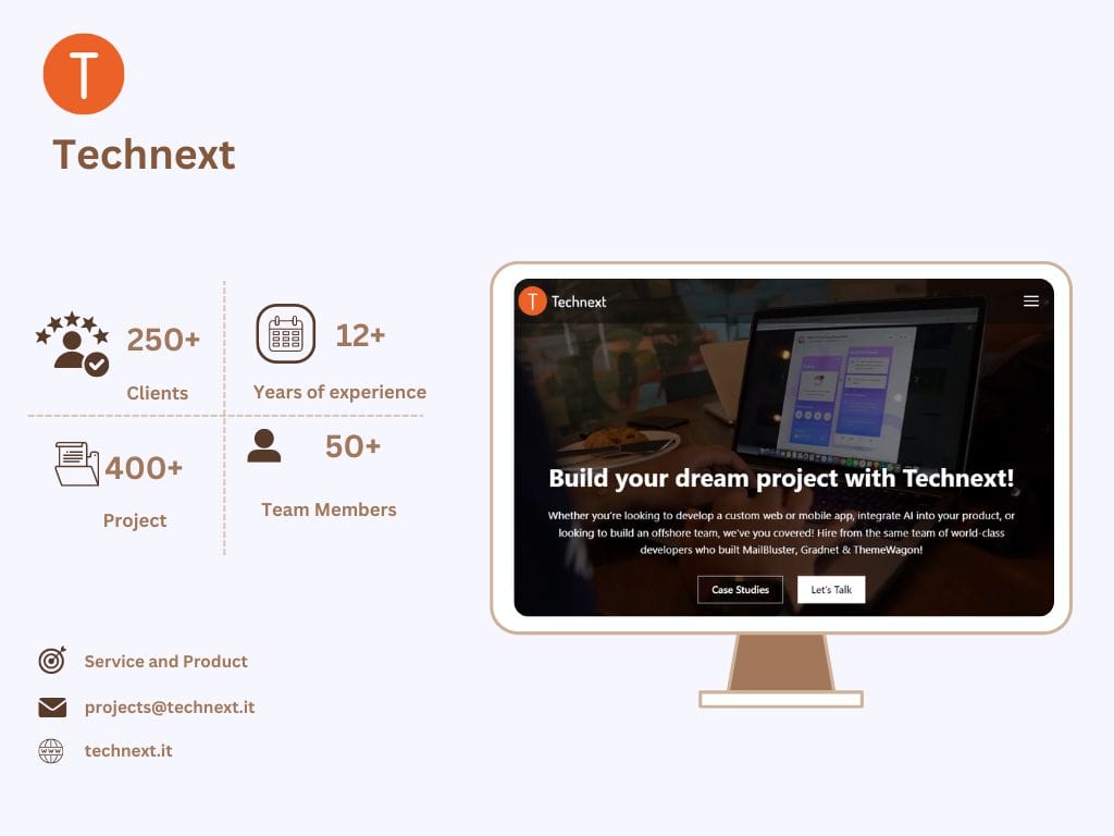 Technext, Top Software Company in Sylhet