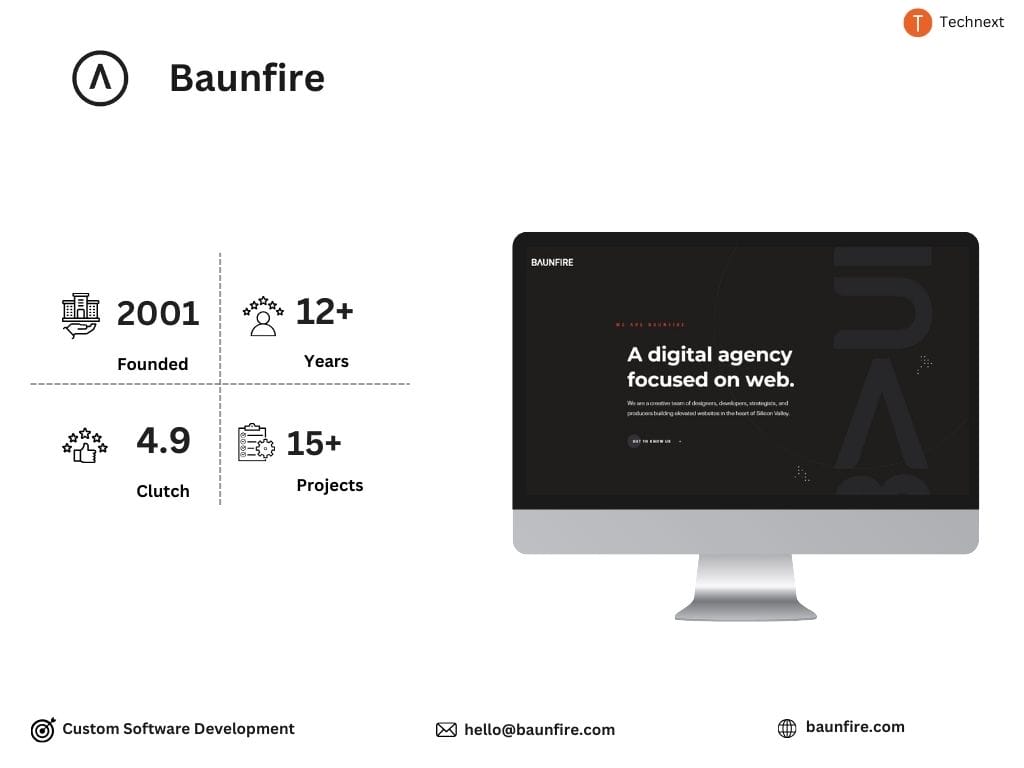 Baunfire React JS Development Companies Baunfire React JS Development Companies