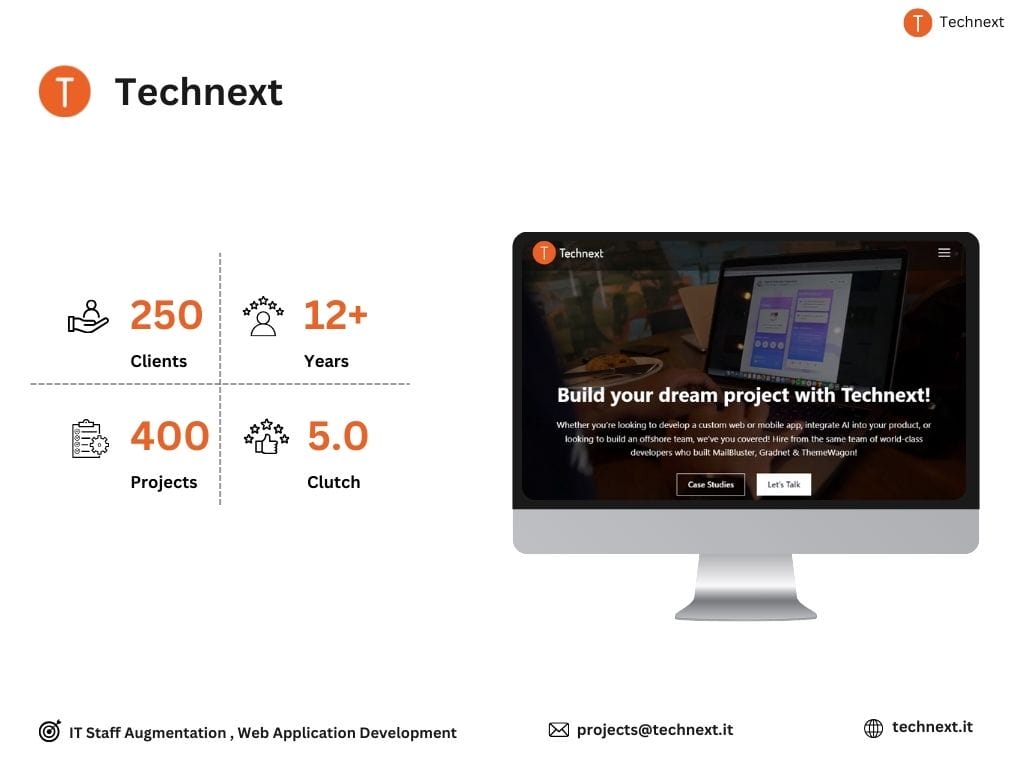 Technext top Next.js development companies