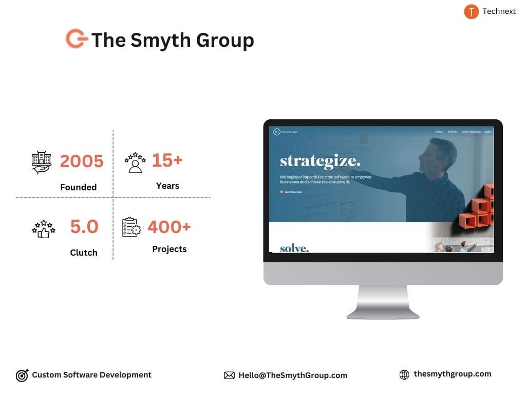 The Smyth Group top software development companies