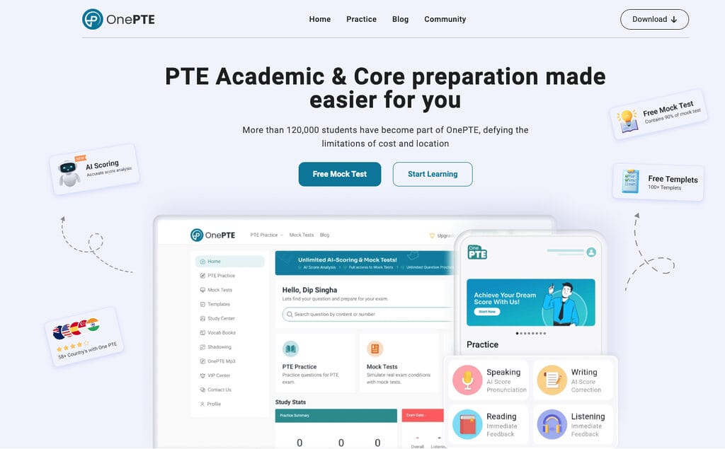 OnePTE, Top EdTech Platforms in Sylhet