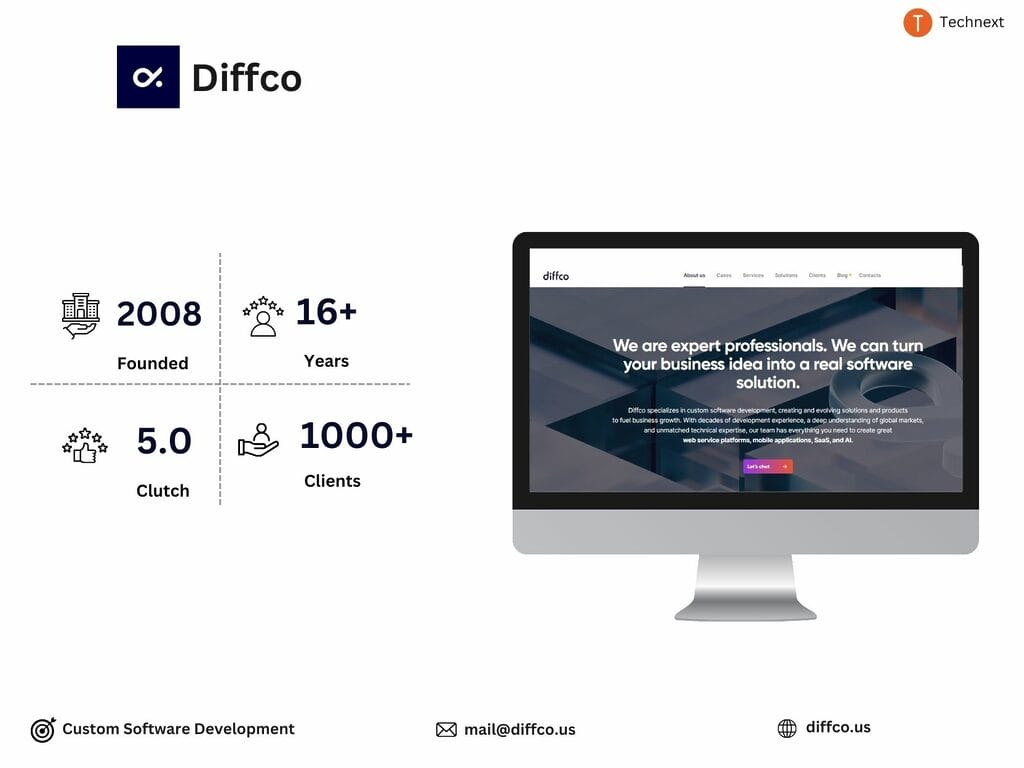 Diffco nodejs development company