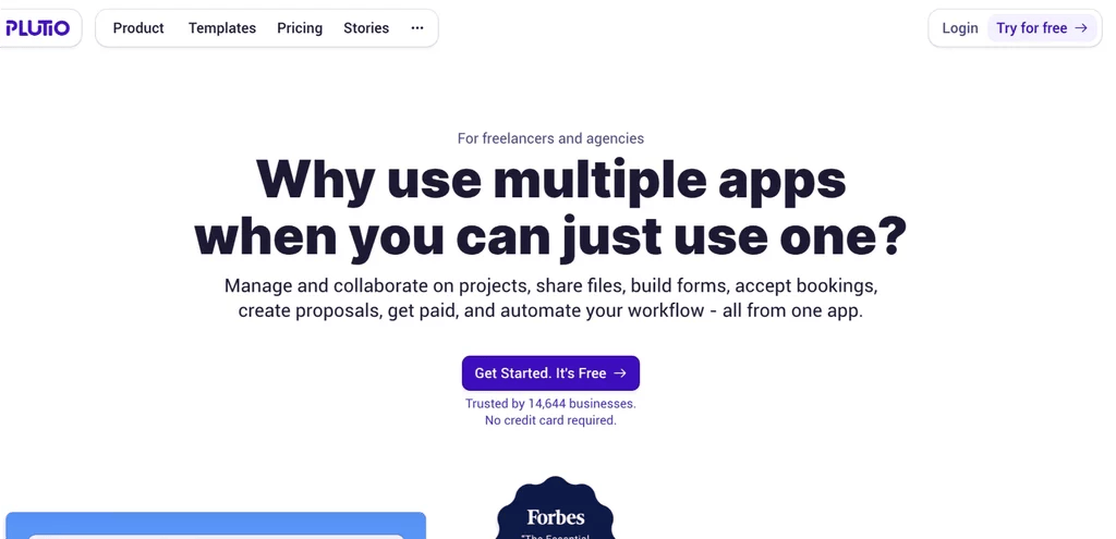 Plutio the best Project Management Software with Invoicing