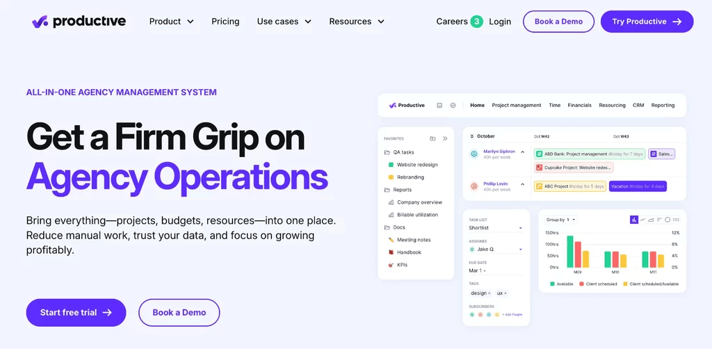 Productive the best Project Management Software with Invoicing