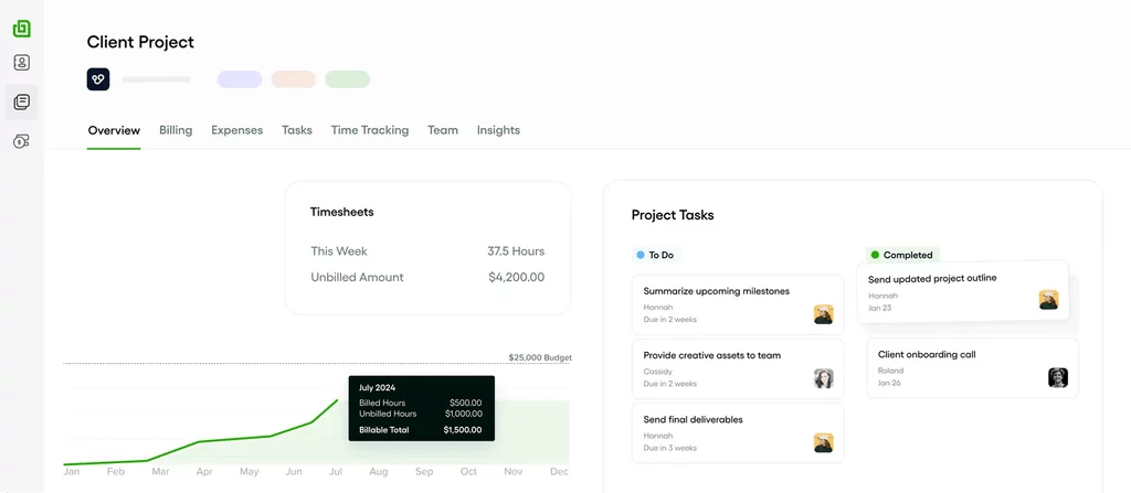 Hello Bonsai Project Management Software With Client Portal