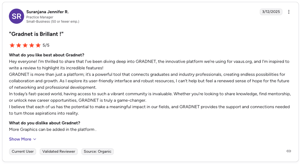 Gradnet review