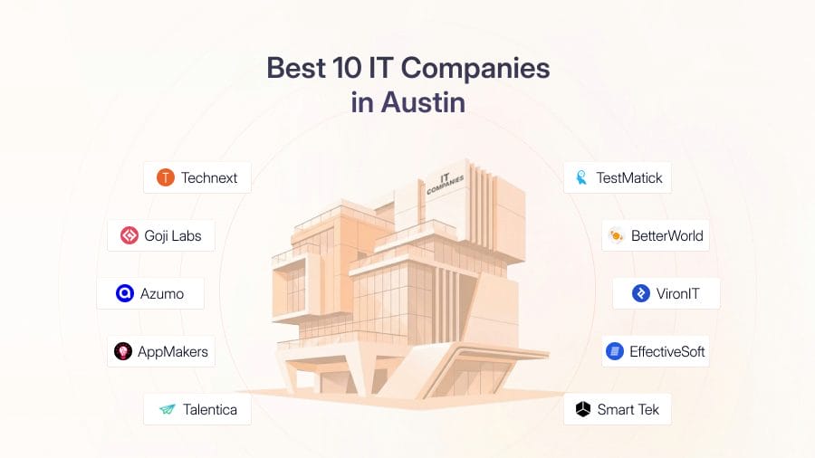 Best 10 IT Companies in Austin, TX for Your Business