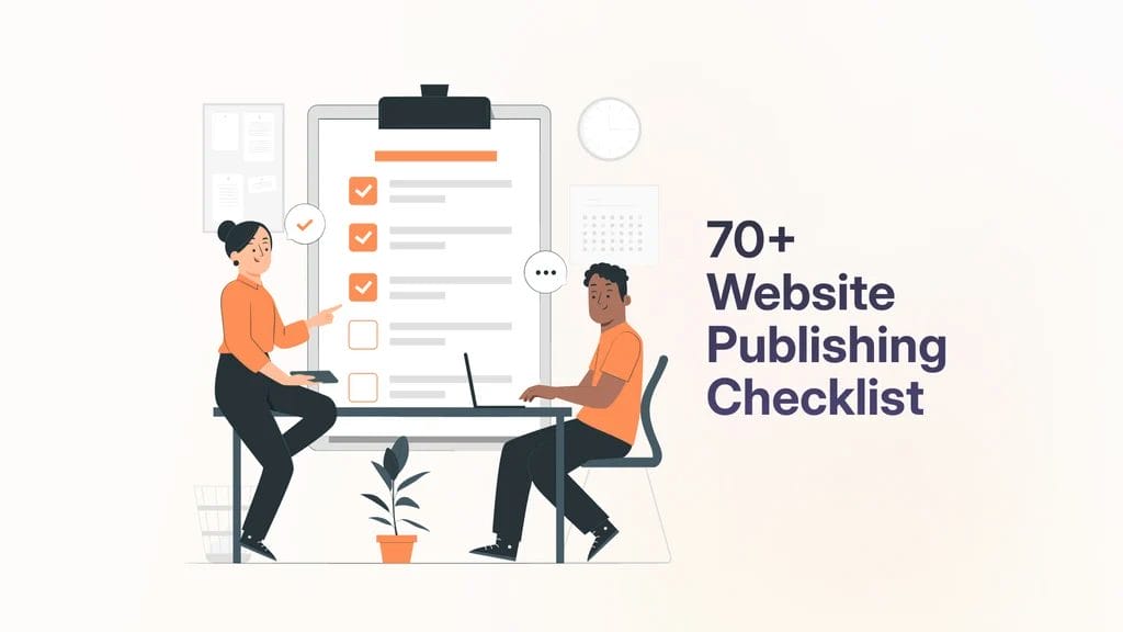 The Complete Website Publishing Checklist