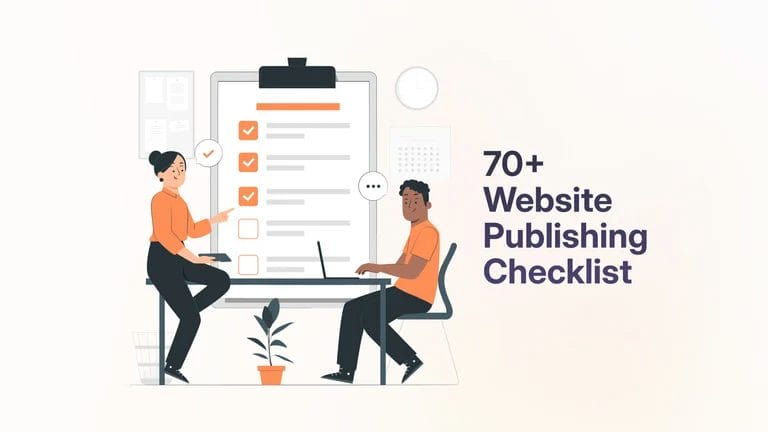 The Complete Website Publishing Checklist